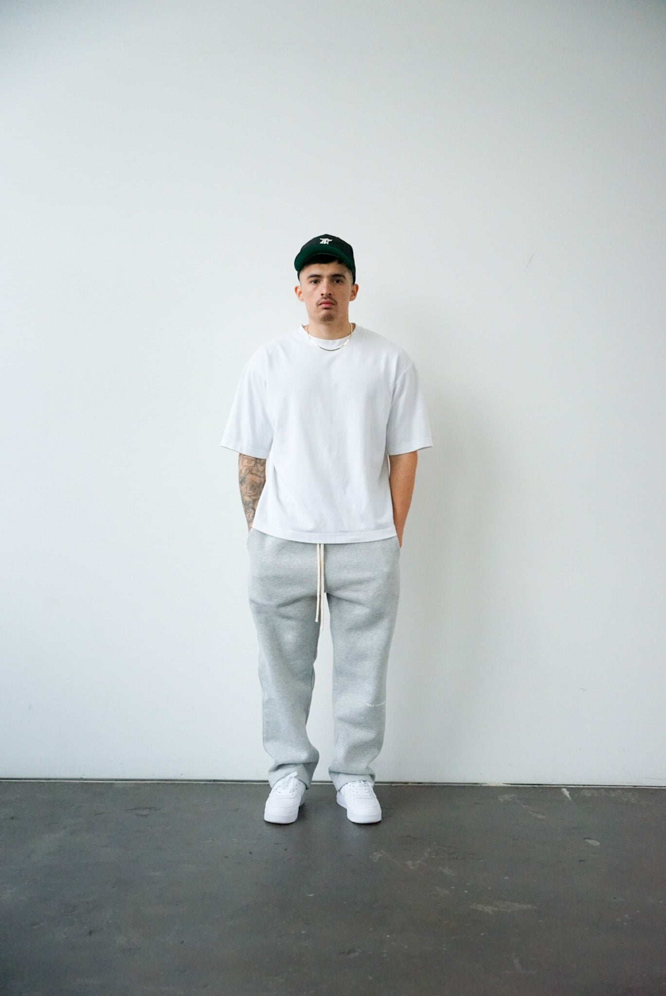 Wide Leg Sweatpants Grey