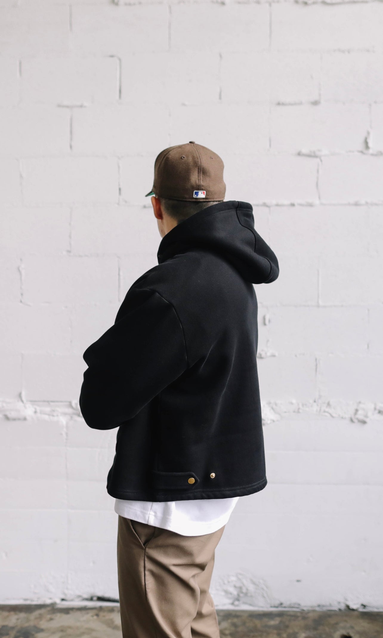 'Classic' Cropped Hoodie