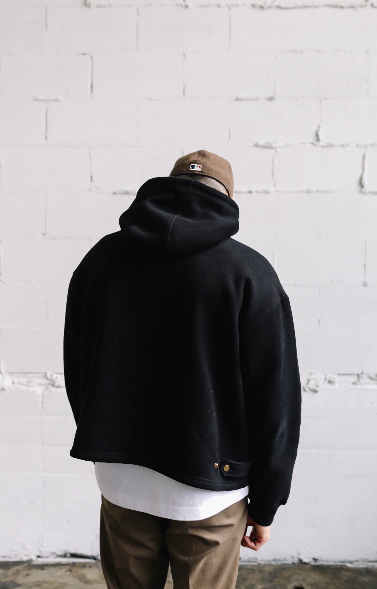 'Classic' Cropped Hoodie